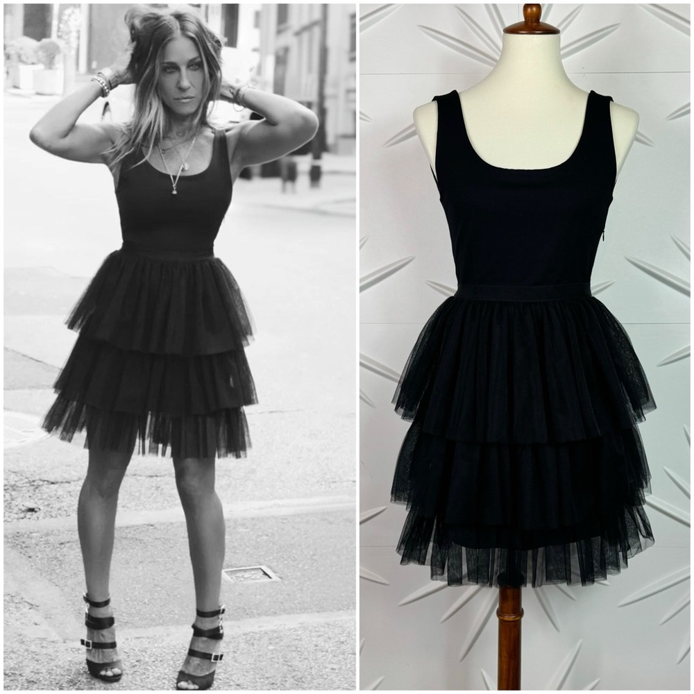 SJP LBD | Little Black Dress, Iconic Tutu Dress Sarah Jessica Parker - Picture 15 of 16